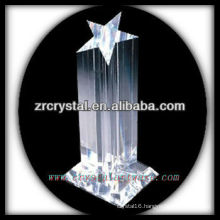 attractive design blank crystal trophy X039